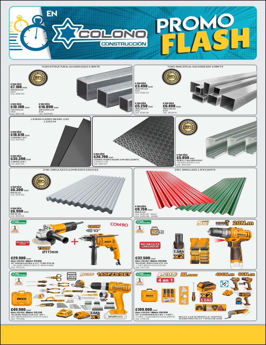 Colono Construccion - Catalogos