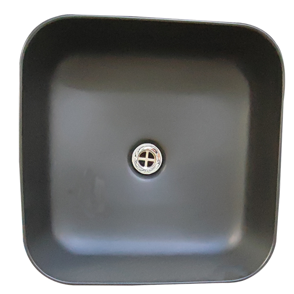 Colono Construccion LAVAMANOS BOWL CUADRADO NEGRO