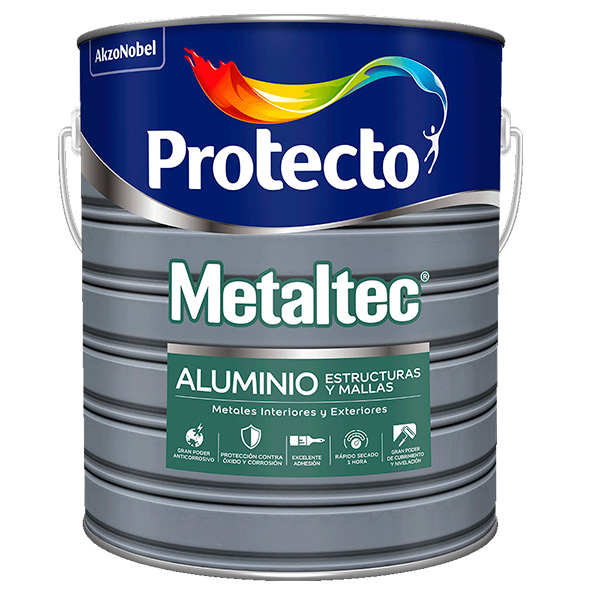Colono Construccion PINTURA METALTEC ALUMINIO 0602 GAL N