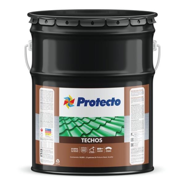 PINTURA PROTECHO VERDE 0629 CUBETA 