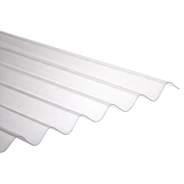 LÁMINA POLICARBONATO MARLON OND 81X183 TRANSPARENTE