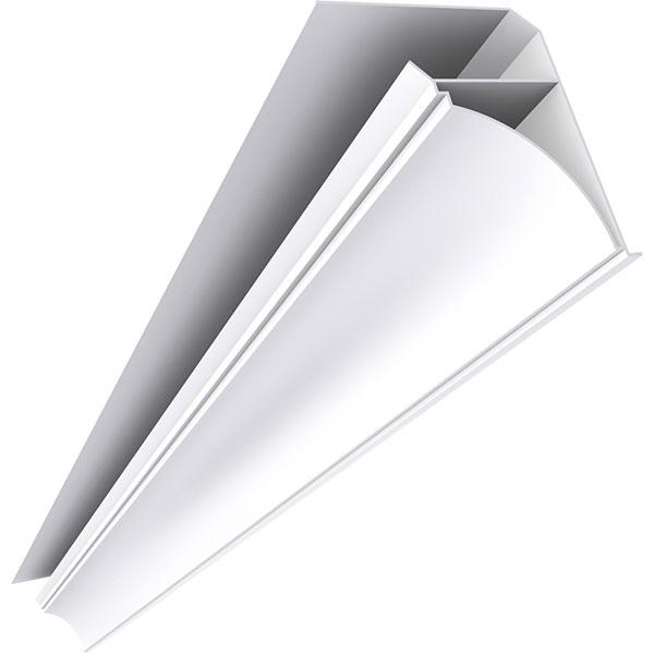 MOLDURA PARA TABLILLA 5.9 M BLANCO LISA CLW-S001