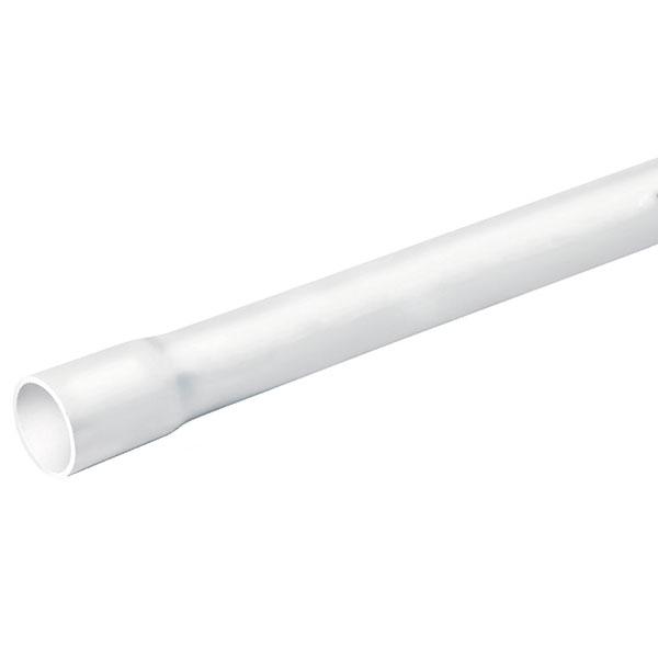 TUBO PRESION BLANCO 1/2 12MM 6M S40  PVC