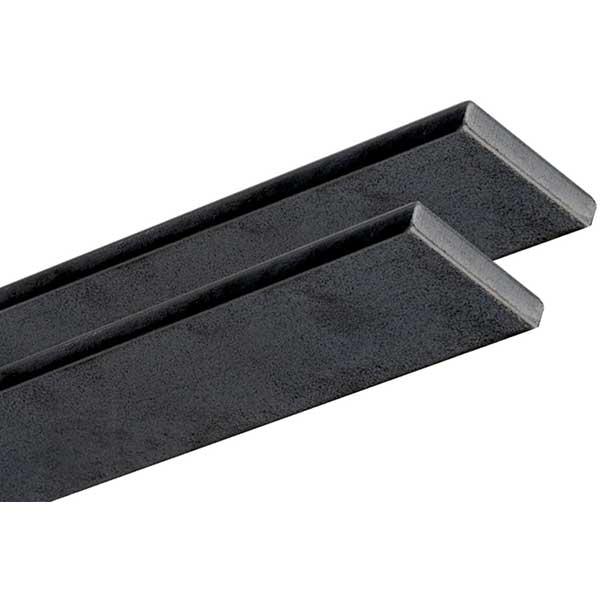 PLATINA LISA HIERRO NEGRO 1X1/8X6.00MTR
