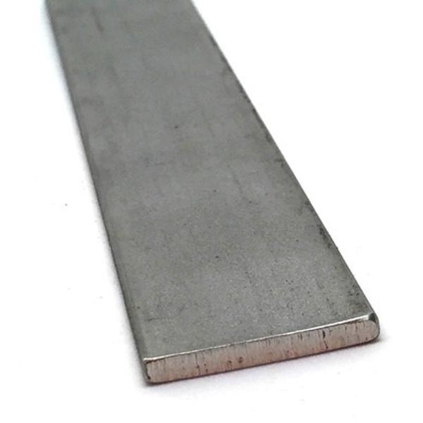 PLATINA LISA HIERRO NEGRO 2X3/16X6.00MTR
