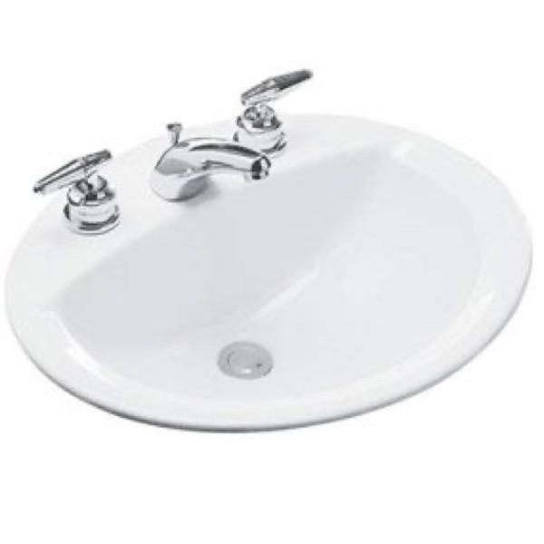 LAVAMANOS EMPOTRADO MARSELLA BLANCO