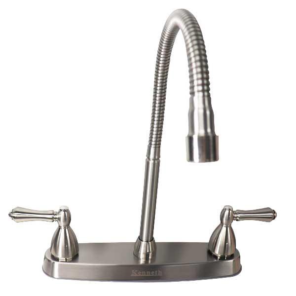 CACHERA FREGADERO FLEXIBLE PALITO SATINADA GG-280
