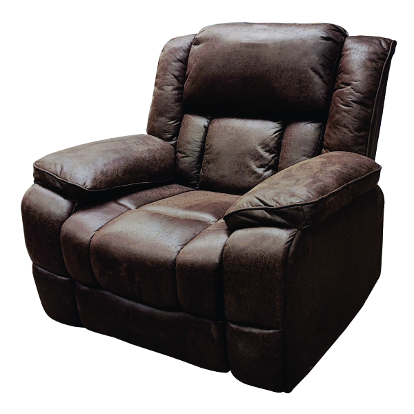 SILLÓN RECLINABLE MANUAL CAFÉ SX-8127-1