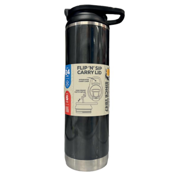 BOTELLA TÉRMICA 20OZ  NEGRO 71073