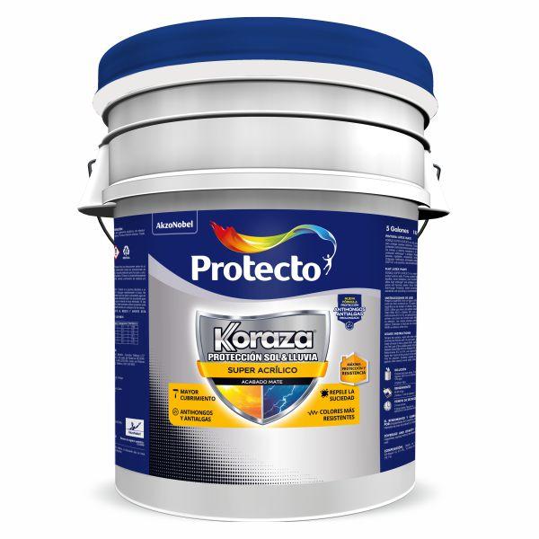 PINTURA KORAZA MATE BLANCA 7525 CUBETA