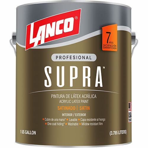 PINTURA SUPRA SATINADA PASTEL VA3681 GALÓN