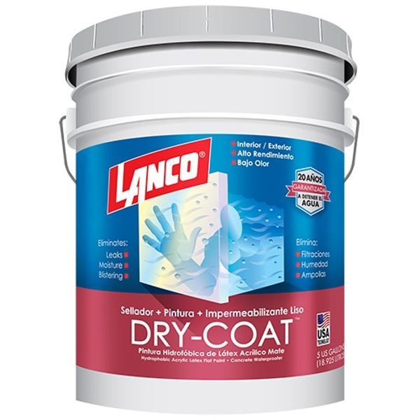 PINTURA IMPERMEABLE DRY COAT LISO TINT DC477 CUBETA