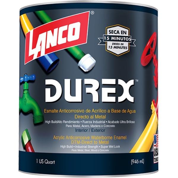 PINTURA ANTICORROSIVO DUREX MATE 739 VERDE 1/4 GALÓN