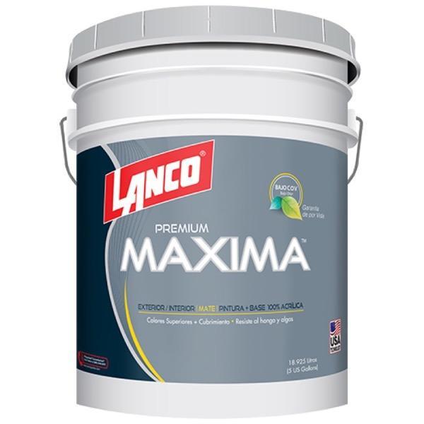 PINTURA MAXIMA LATEX MATE PASTEL MA681 CUBETA