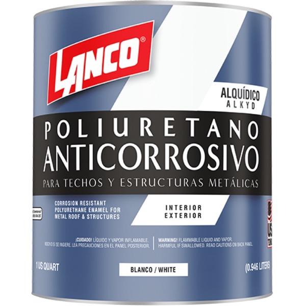 PINTURA ANTICORROSIVO POLIURETANO BLAN MM93 1/4 galón