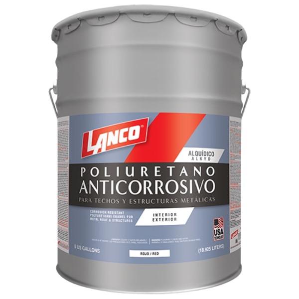 PINTURA ANTICORROSIVO POLIURETANO ROJO MM95 CUBETA