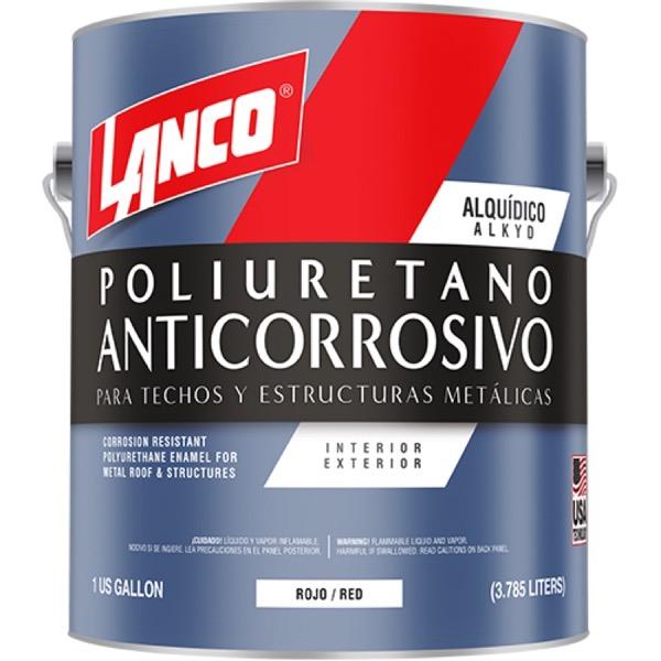 PINTURA ANTICORROSIVO POLIURETANO ROJO MM95 GL