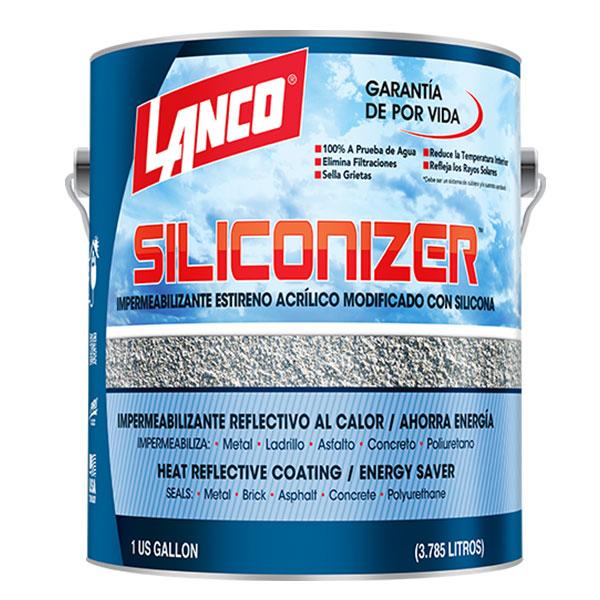 PINTURA IMPERMEABILIZANTE SILICONIZER ROJO 201-4 GL