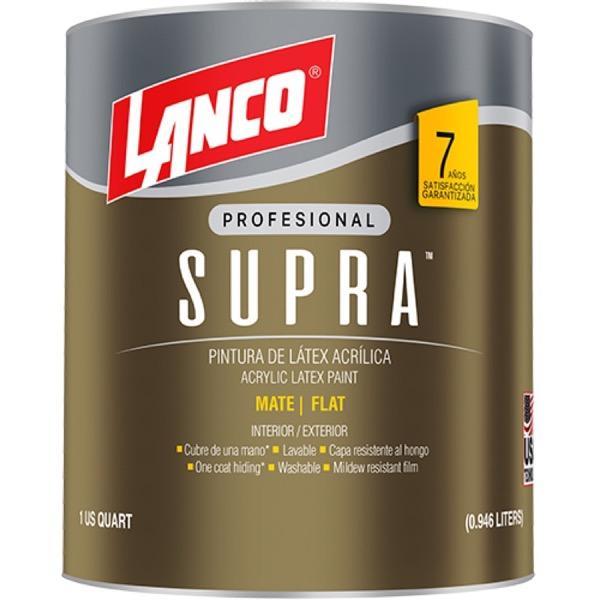 PINTURA SUPRA LATEX MATE PASTEL VA958 1/4