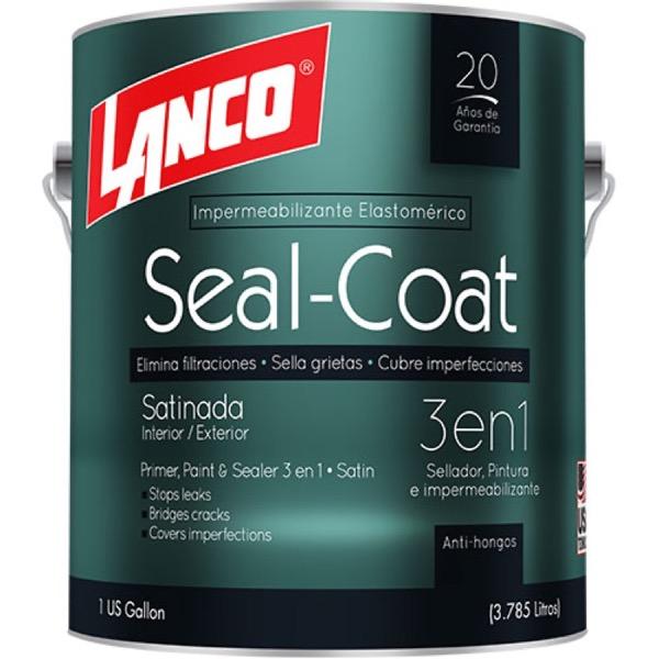 PINTURA SEAL COAT SATINADA BLANCA SC3493 GL