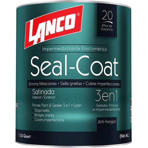 PINTURA SEAL COAT SATINADA TINT SC3495 1/4