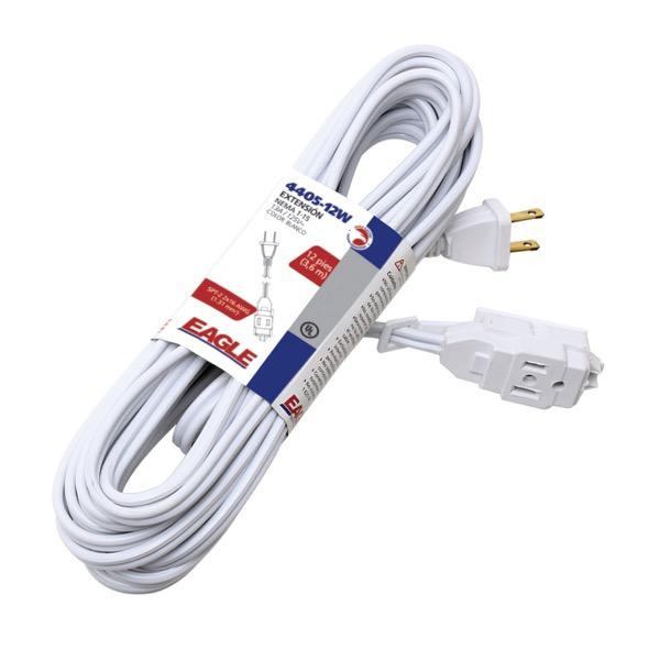 EXTENSIÓN ELÉCTRICA BLANCA 2X16 3.66MT