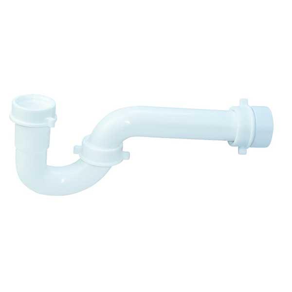 SIFÓN A LA PARED 1-1/4X1-1/2 PVC