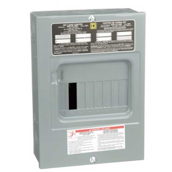 CENTRO DE CARGA 6 #QO612L100S PARED