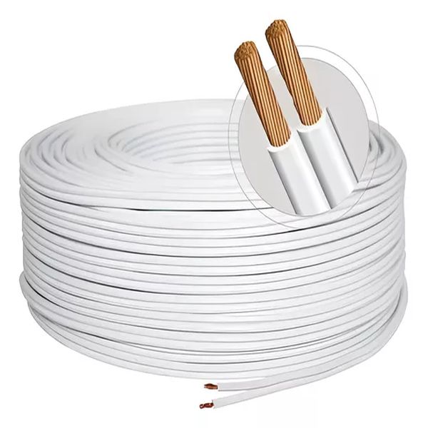 CORDÓN SPT #2X14 BLANCO (CAJA 100)