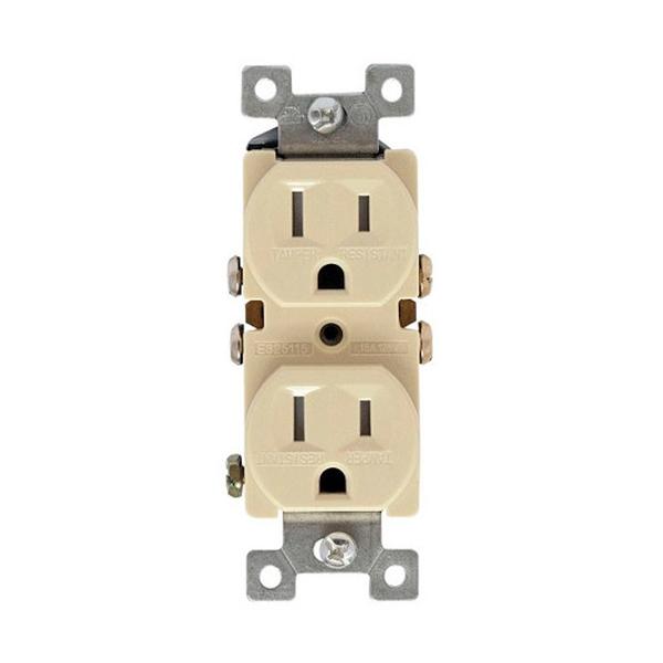 EAG TOMA DOBLE MARFIL 20A 120V 877V