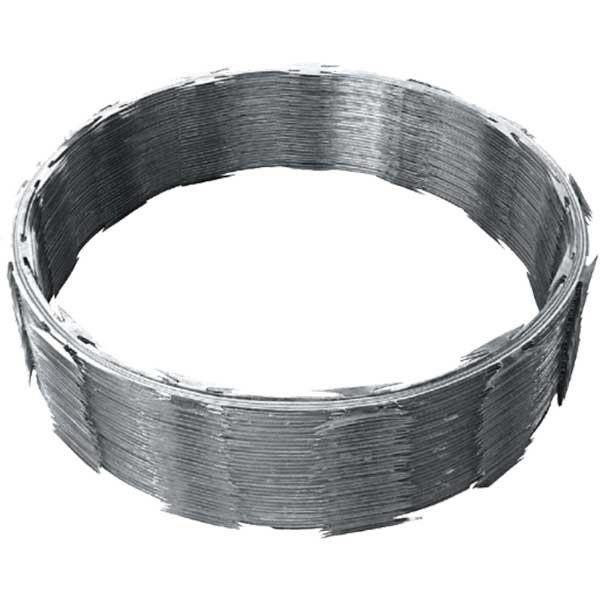ALAMBRE NAVAJA GALVANIZADO 18X8 METROS