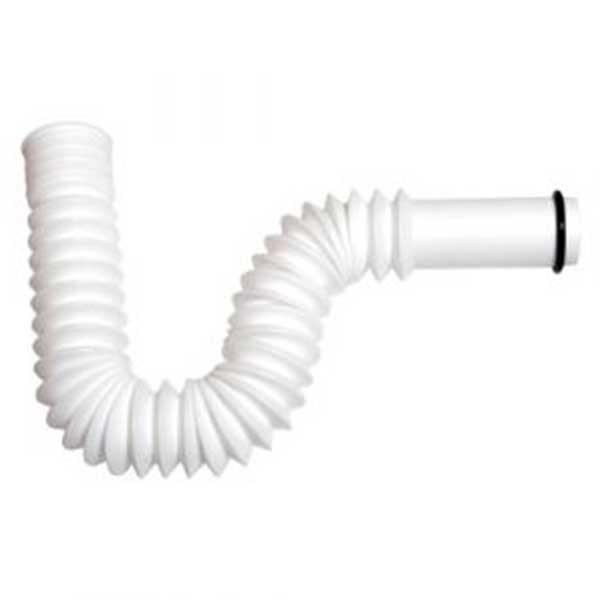 SIFÓN FREGADERO Y LAVATORIO UNIVERSAL BLANCO FLEX DE-F MIBER