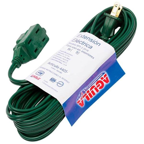 EXTENSIÓN ELÉCTRICA BLANCA 2X16 2.74MT