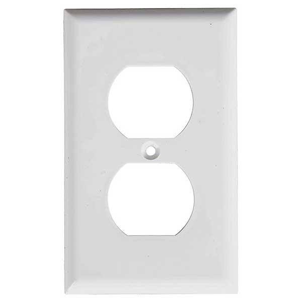 PLACA PLÁSTICA DOBLE  2132W BLANCO