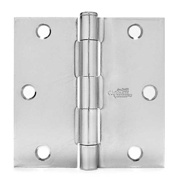 BISAGRA 3X3 PR PLATEADA N400-003  PAR