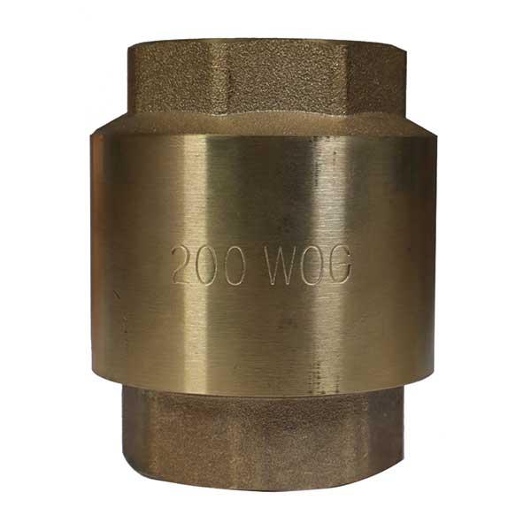 Colono Construccion - CHECK LINEAL BRONCE 1 1/2 125PSI