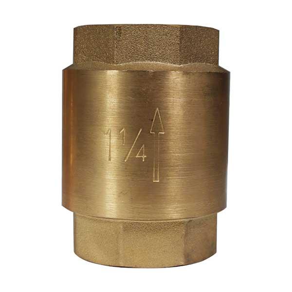 CHECK LINEAL BRONCE 1 1/4 125PSI