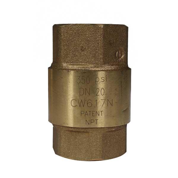 CHECK LINEAL BRONCE 3/4 125PSI