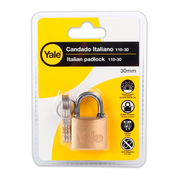 CANDADO #110-30MM #1106 YALE