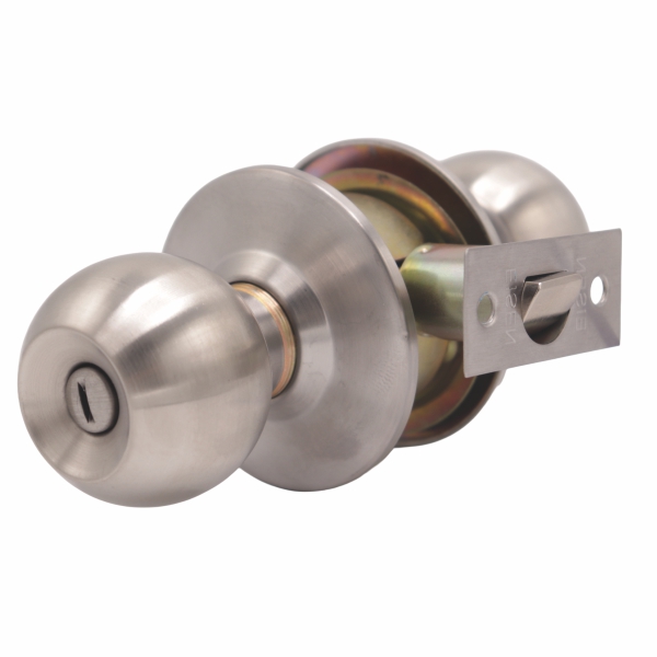 CERRADURA BOLA 587 CROMADA SIN LLAVE 