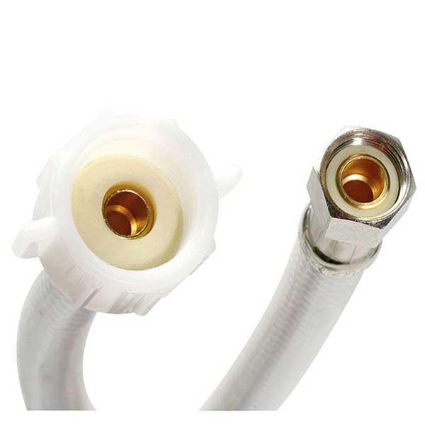 TUBO ABASTO VINIL INOXIDABLE 1/2X7/8X20