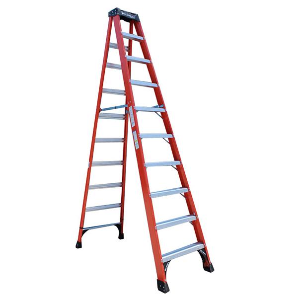 ESCALERA TIJERA FIBRAVIDRIO 225KG # C-3017-10