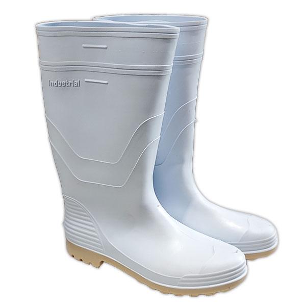 Botas Colibri Costa Rica BOTA HULE ALTA INDUSTRIAL BLANCA SUELA