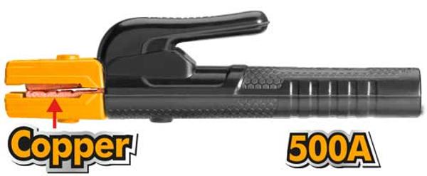 PINZA PORTA ELECTRODO 500AM WAH5008