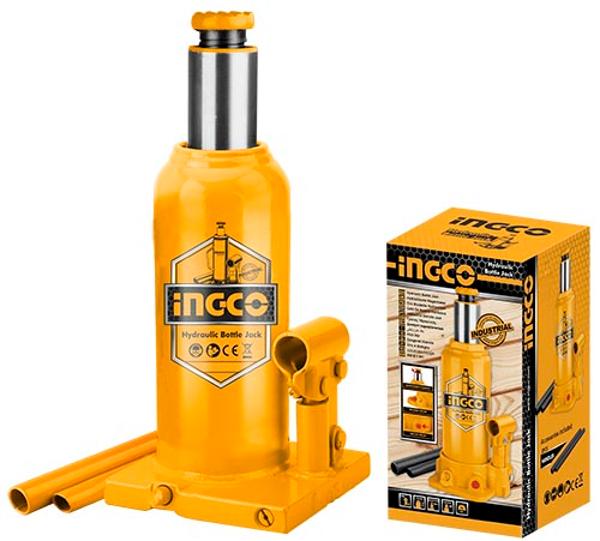 GATA HIDRÁULICA 4 TONELADAS TIPO BOTELLA HBJ402