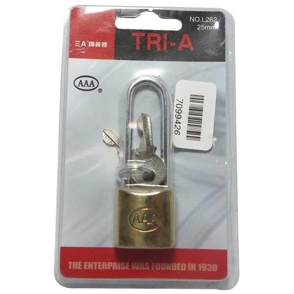 CANDADO ESPIGA LARGA #262-25MM