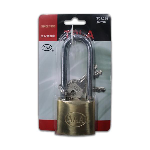 CANDADO ESPIGA LARGA #265-50MM