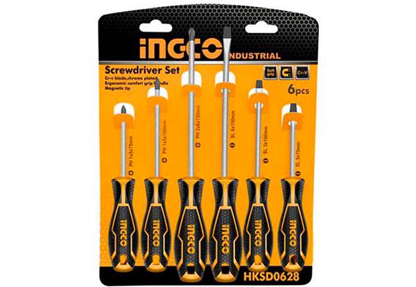 JUEGO DE 6 DESTORNILLADORES HKSD0628