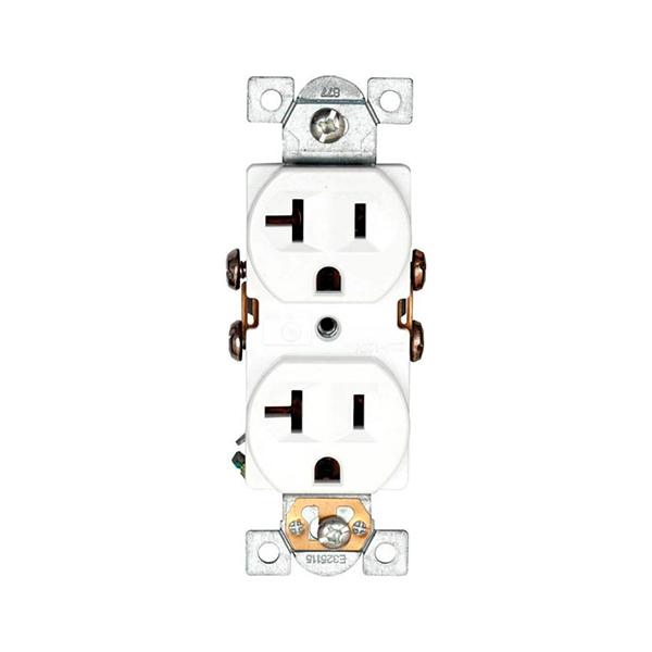 EAG TOMA DOBLE 20A 120V 877W BL