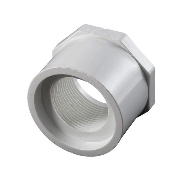 REDUCCIÓN CON ROSCA 3/4X1/2 18X12MM PVC